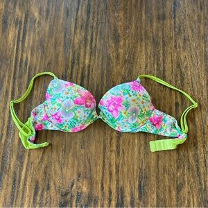 Victoria’s Secret Very Sexy Tropical Sequin Push Up Bra - Size 34B